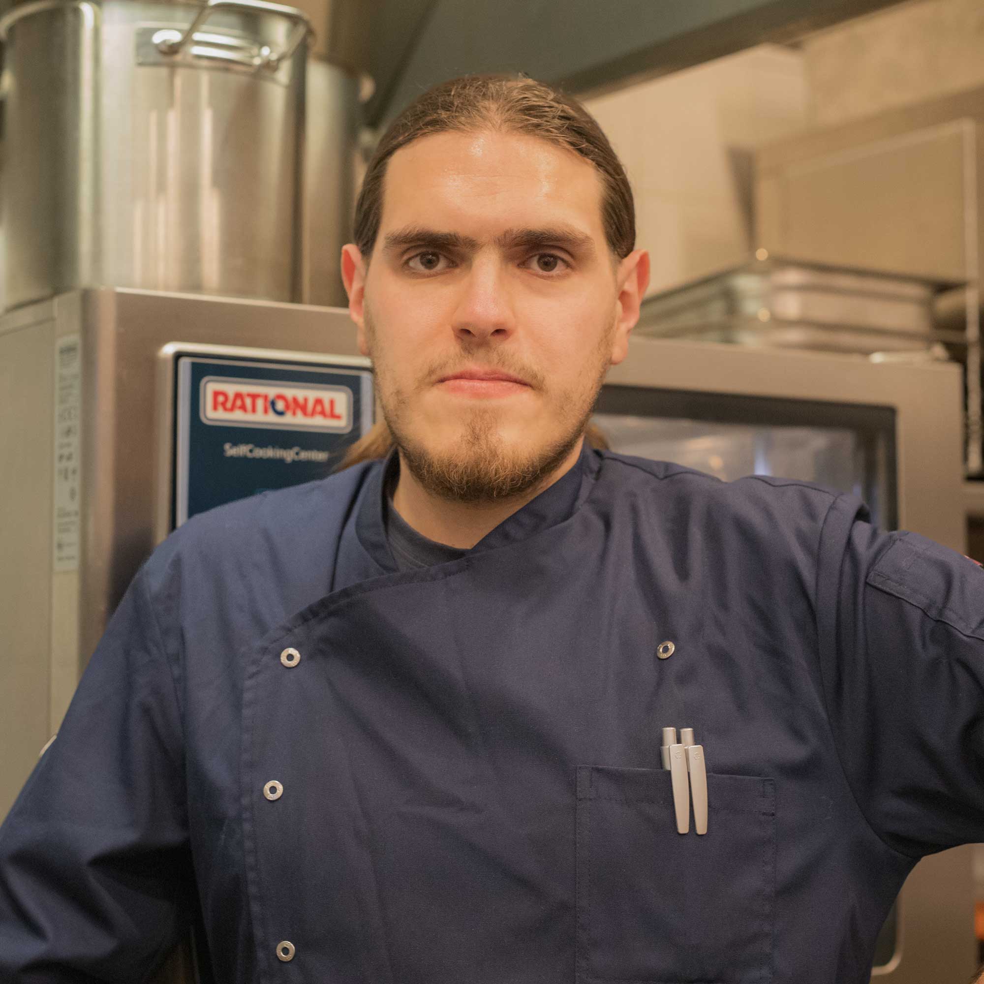 Kevin Hufnagl - Koch im Bio Restaurant von Land.Luft